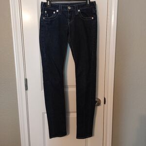 True Religion Womens Skinny Denim Jeans Size 25